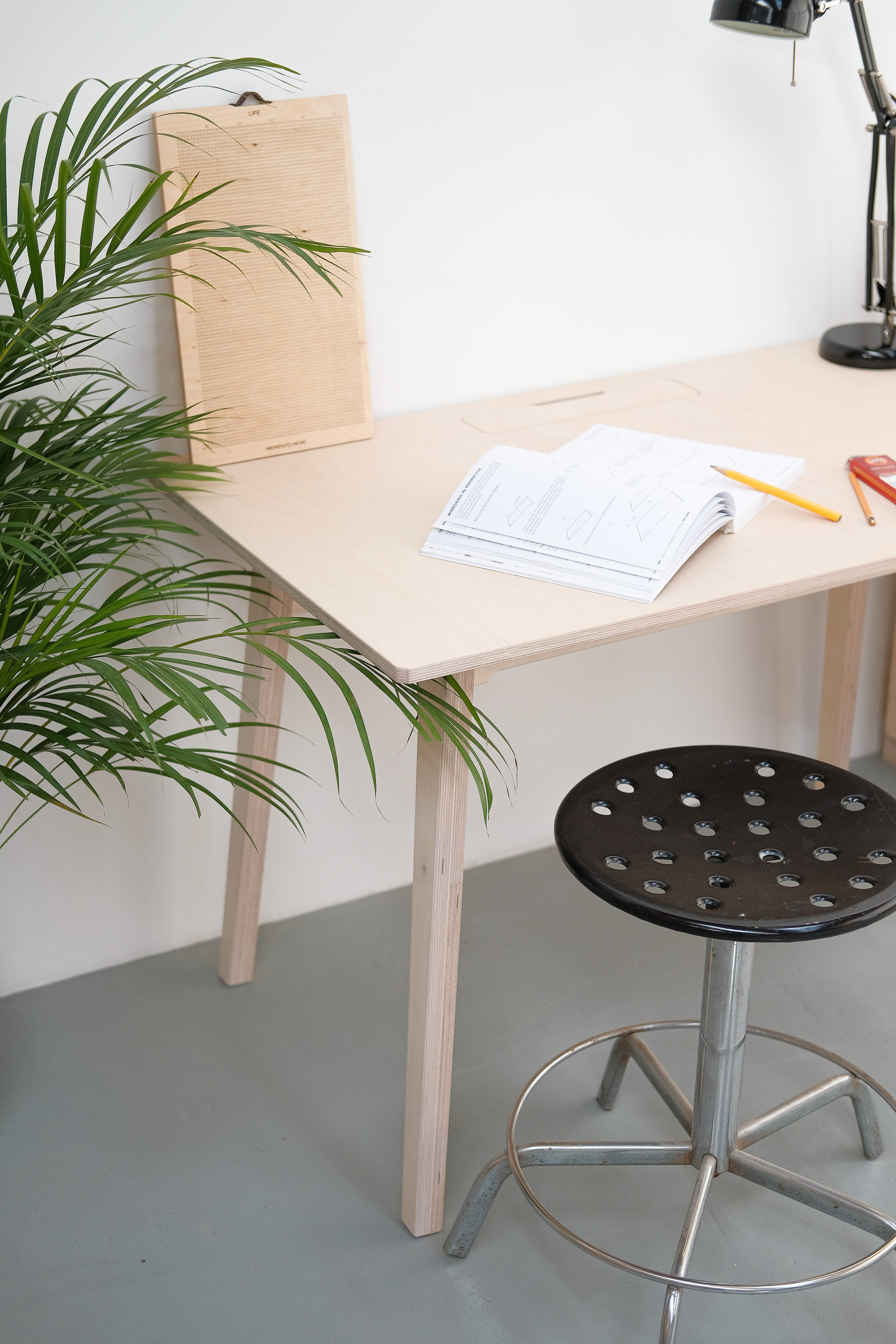 Small 2024 birch desk