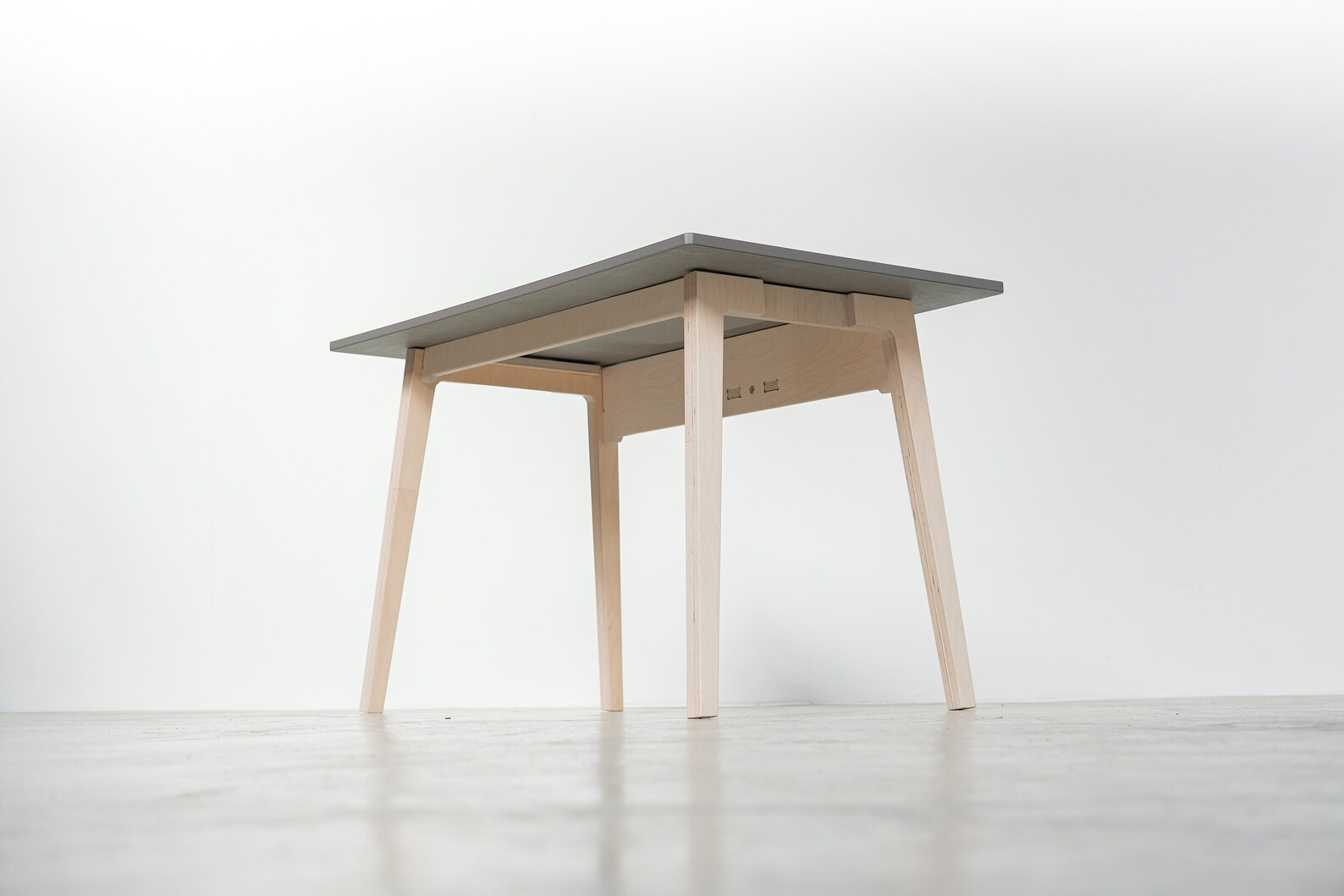 Chop Shop: Blake - Grey Home Working Computer Writing Desk. Compact ...