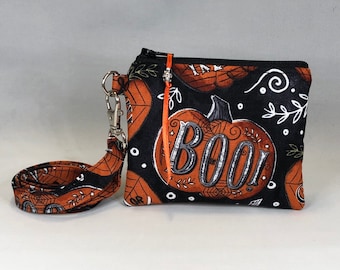 Halloween Kitty Witch Cat Coin Purse Buckle Vintage PU Pouch Kiss-lock Wallet for Women Girl