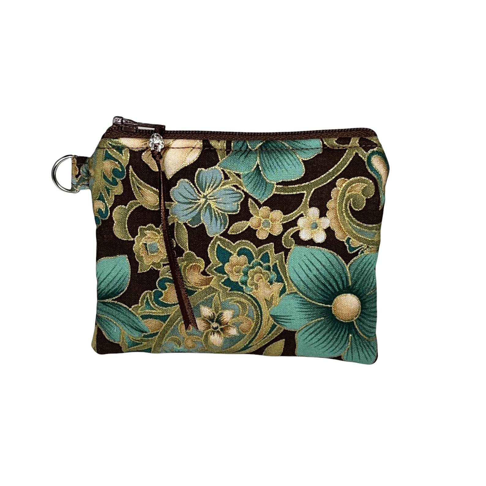 Medium Crown Me Paisley Print Coin Purse main image 0