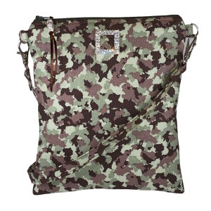 Camouflage Crossbody Bag, Camo, Purse, Bag, Shoulder Bag, Gift For Her, Friend, Mom, Sister, Daughter