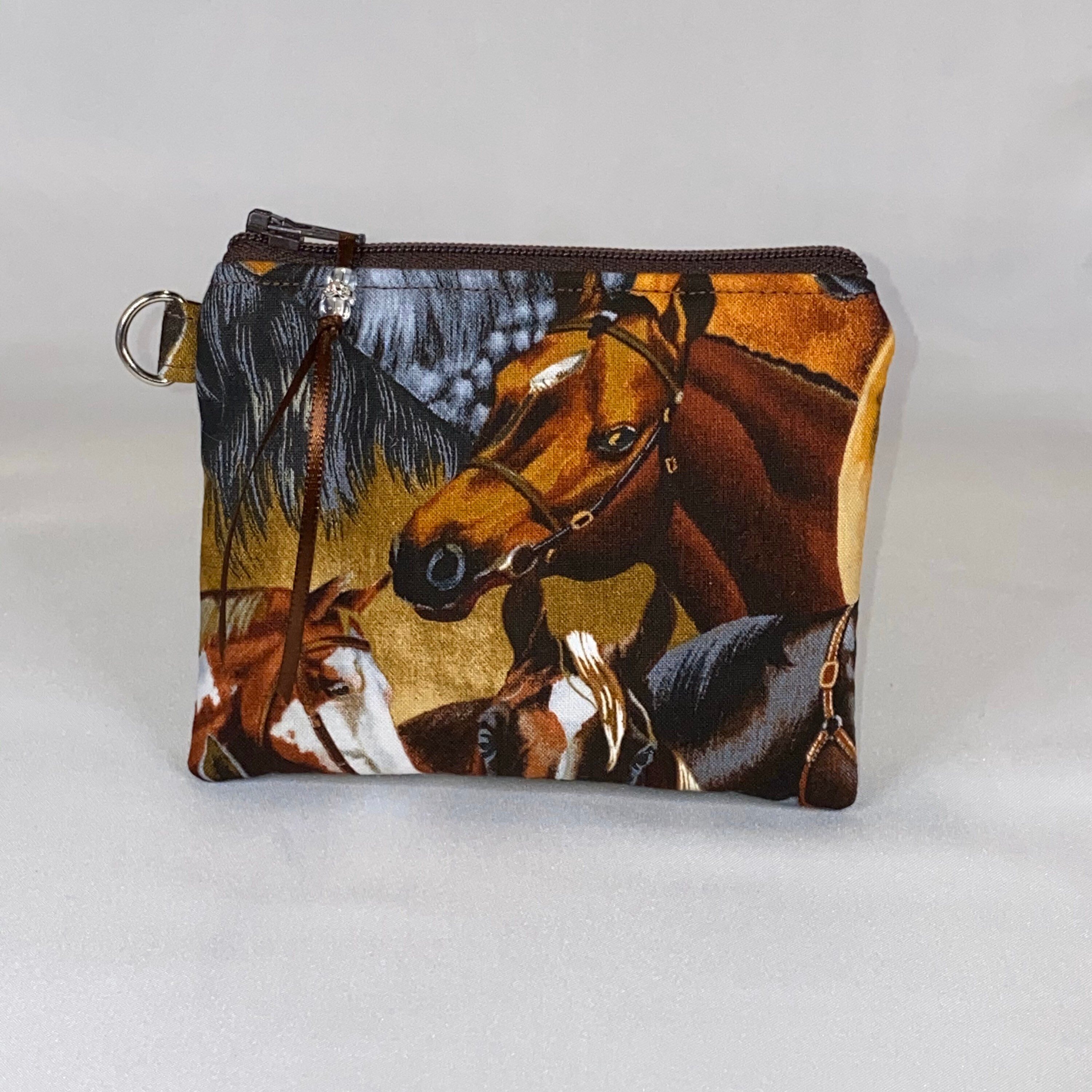 Horses Coin Purse Western Cowgirl Pouch Mini Wallet Change Etsy