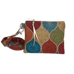 Monedero de moneda marroquí, beige, marrón, verde, azul, Borgoña, rust cambio monedero, bolsa, cartera de cuello, mini monedero, cordón opcional, regalo para ella
