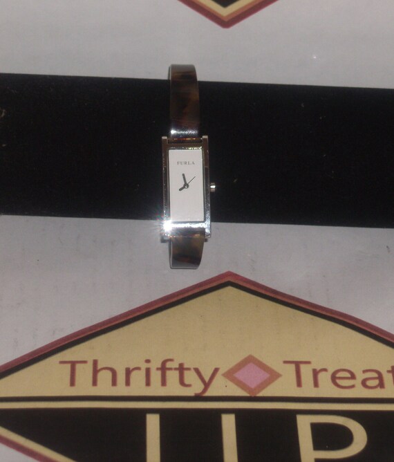 furla steel collection watch