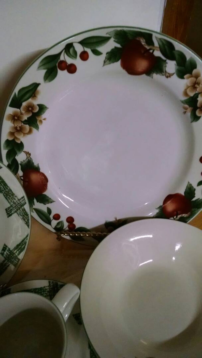 Vintage Cades Cove Collection dinnerware. Etsy