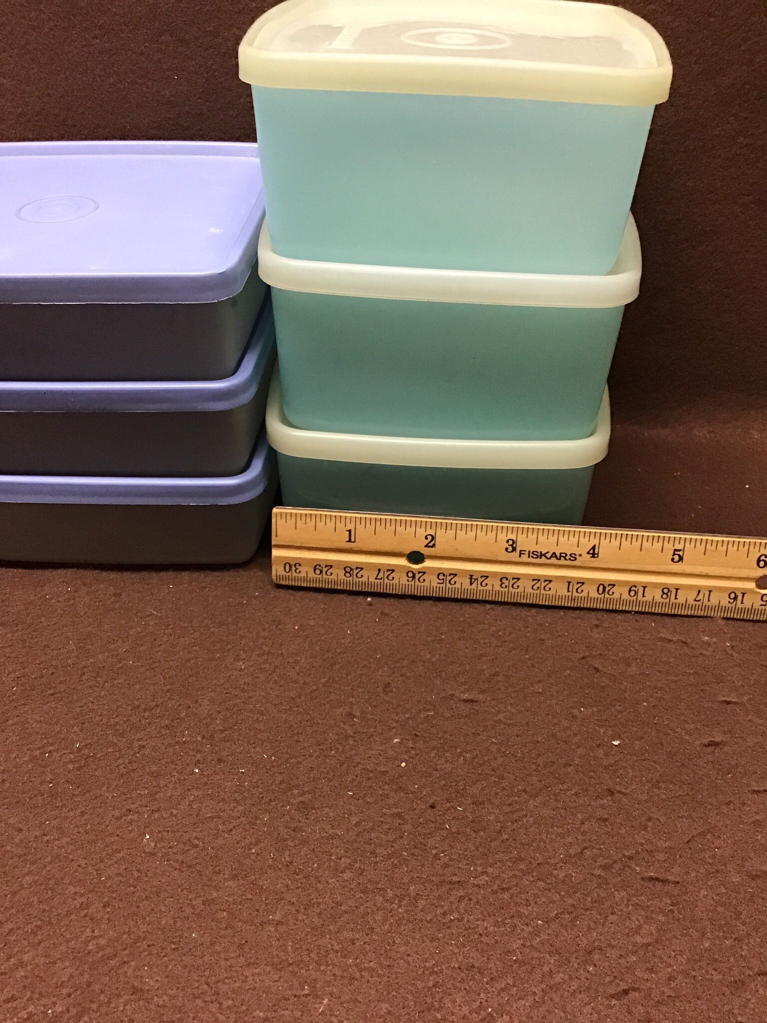 Eight Vintage tupperware storage containers with lids. Lunch Etsy