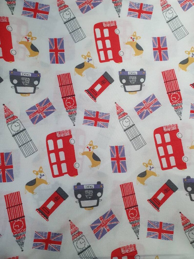 London sights Dog Cat collar accessories Sailor Bow Bandana Flower Bloom Elasticated Bow Adjustable Tie Handmade by BOW-Tiful by Kate