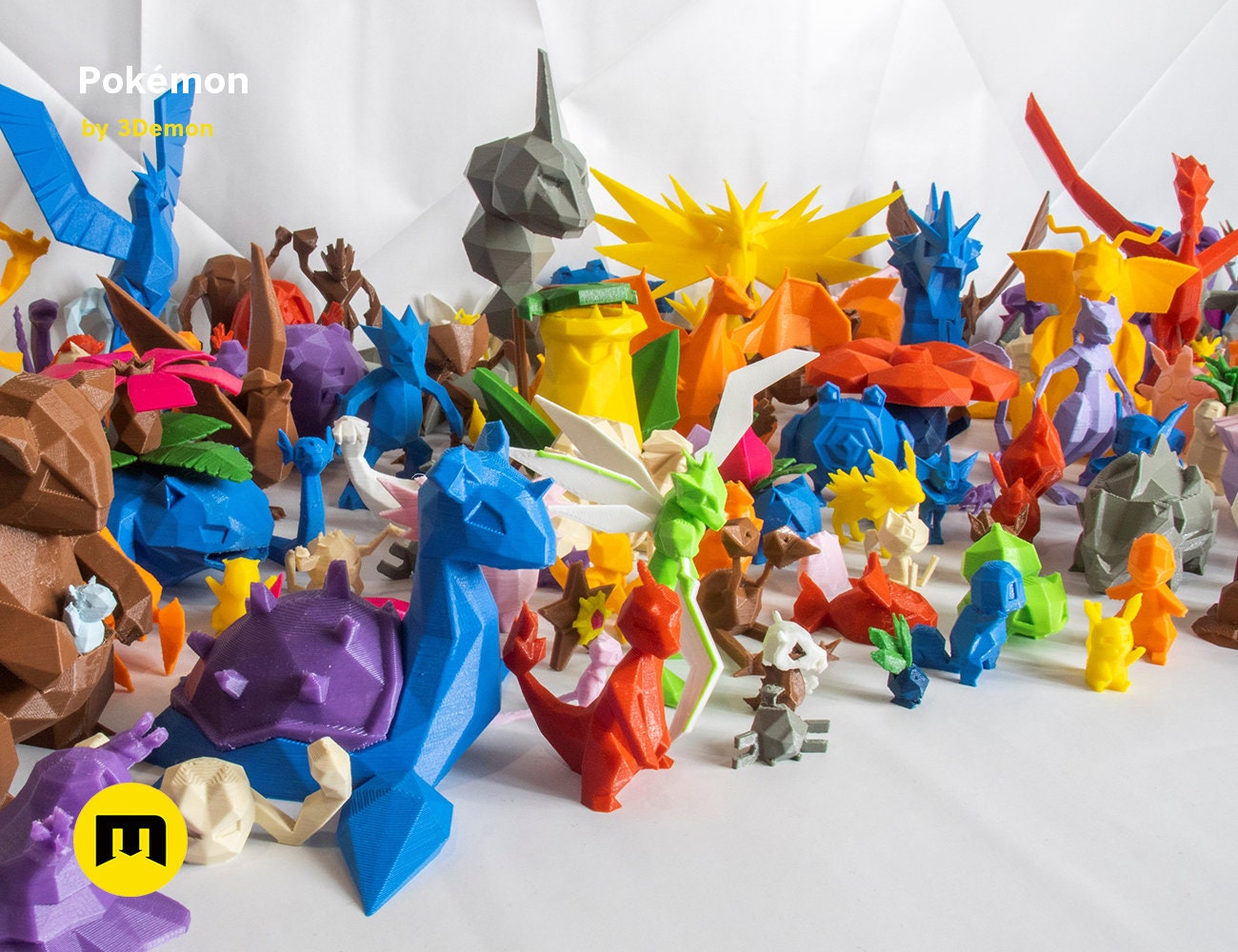 small plastic pokemon figures
