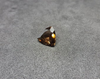 Smoky Quartz gemstone/faceted stones/Gemstones/Healing stones/Quartz facet/Loose gems/Quartz gem/Birthstones/Crystal gifts/Smokey quartz