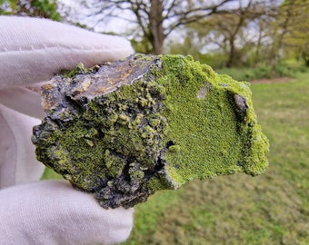 Pyromorphite - Burgam Mine - British minerals - Shropshire minerals - Minerals - Crystals