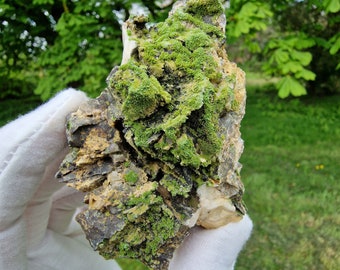 Pyromorphite - Burgam Mine - British minerals - Shropshire minerals - Minerals - Crystals