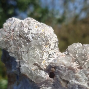 Wulfenite on Fluorite - Toughnut Mine - Arizona Minerals - Rare minerals - Crystals - Rare minerals - USA minerals