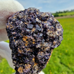 Fluorite - Crich Quarry - Fluorite - Minerals - Derbyshire minerals - Fluorite - Rare Fluorite - Unique minerals - Crystals