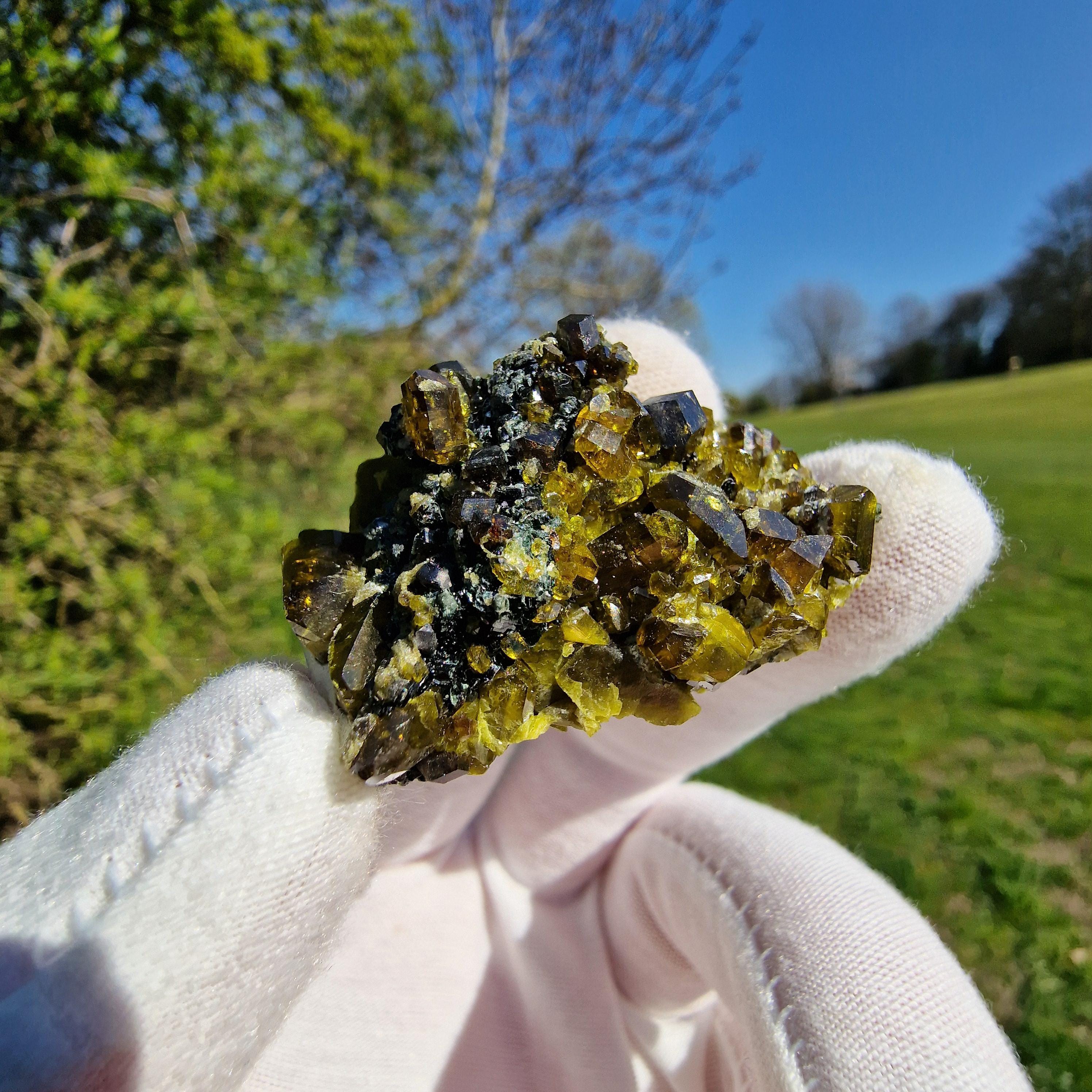 Demantoid Garnet - Etsy