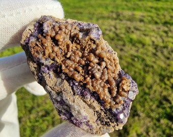 Smithsonite after Fluorite - Middleton Flats - Derbyshire minerals - Fine minerals - Crystals - Minerals - Rare minerals