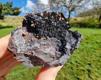 Specular Hematite - Florence Mine - British minerals  - Cumbria minerals - Geology gifts - Minerals - Crystals