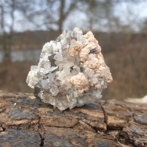 Dolomite, Smoky Quartz and Arsenopyrite - Trepča Stan Terg Mine - Crystals - Minerals - Healing crystals - display minerals