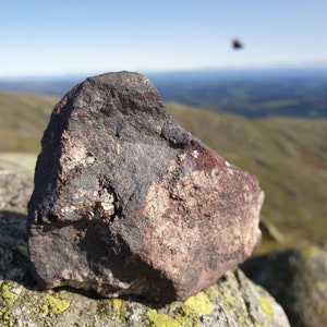 Boulangerite in Jamesonite/Display minerals/Minerals/Crystals/Healing crystals/Unique minerals/Mineral gifts/Crystal gifts/Geology gifts/