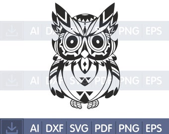 Download Free Owl Svg Owl Monogram Svg Owl Clipart Owl Wall Decor Owl Etsy SVG Cut Files