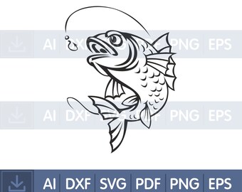Download Angry Fish Svg Etsy