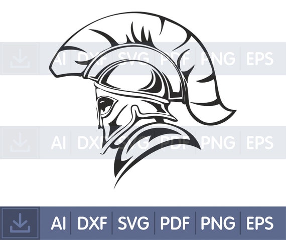 Vector Models Digital Files Gladiator Face Gladiator Digital Etsy