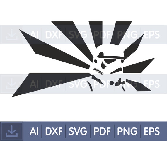 Vinyl Decal Ai Star Wars Stormtrooper Home Decor Stormtrooper Etsy