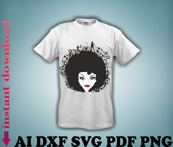 Free Shipping Girl Hairdresser Salon For Woman Girl Dxf Files Etsy