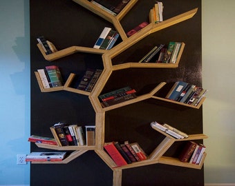 Bookshelf Art Etsy