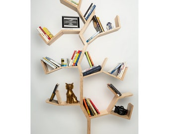 Tree Bookshelf Etsy