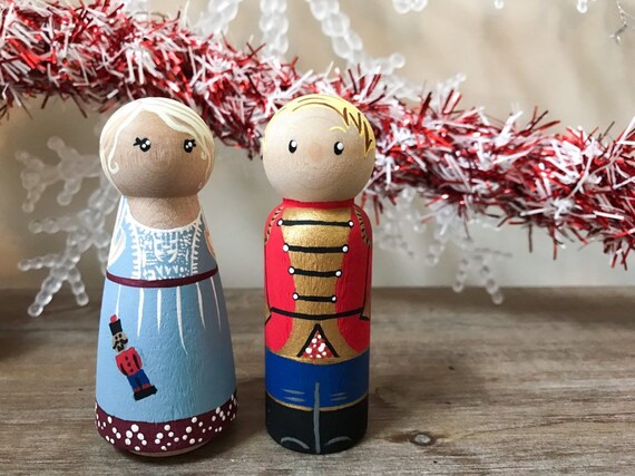 nutcracker peg dolls