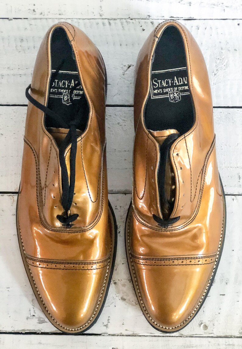Vintage Stacy Adams Shoes Oxford Shoes Vintage Shoes Vintage Etsy