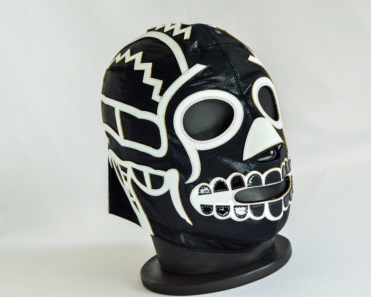 Hermano Muerte Pro Grade Mask Mexican Wrestling Mask Lucha | Etsy
