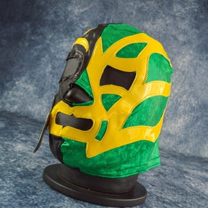Authentic Mexican Lucha Libre Mask | Handmade Luchador Wrestling Mask | Pro Wrestling, Cosplay, Halloween Costume | Kinfish