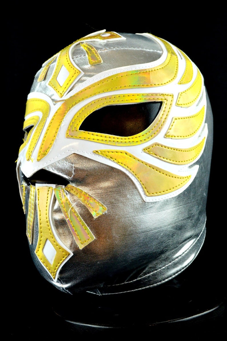 Caristico 1 Adult Lycra Spandex Mexican Wrestling Lucha Libre Mask Luchador Halloween Costume