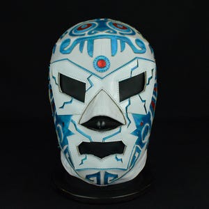 Authentic Mexican Lucha Libre Mask | Handmade Luchador Wrestling Mask | Pro Wrestling, Cosplay, Halloween Costume | Mexa
