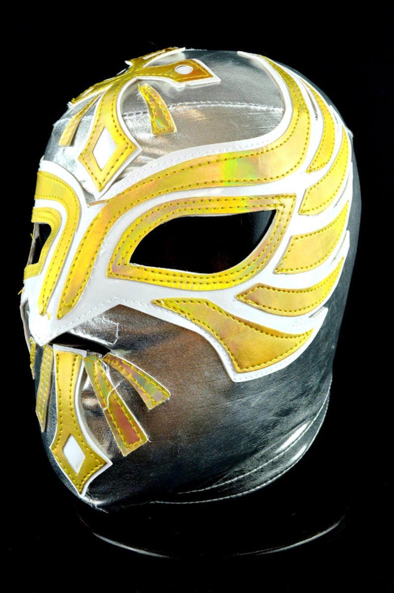 Caristico 1 Adult Lycra Spandex Mexican Wrestling Lucha Libre Mask Luchador Halloween Costume