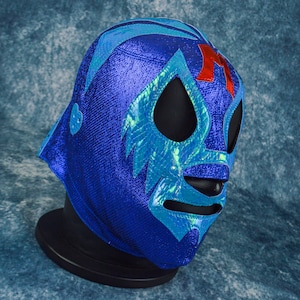 Authentic Mexican Lucha Libre Mask | Handmade Luchador Wrestling Mask | Pro Wrestling, Cosplay, Halloween Costume | Magic