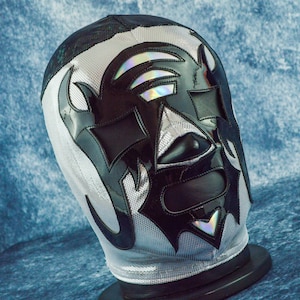 Authentische mexikanische Lucha Libre Maske | Handgemachte Luchador Wrestling Maske | Pro Wrestling, Cosplay, Halloween Kostüm | Meisterhand