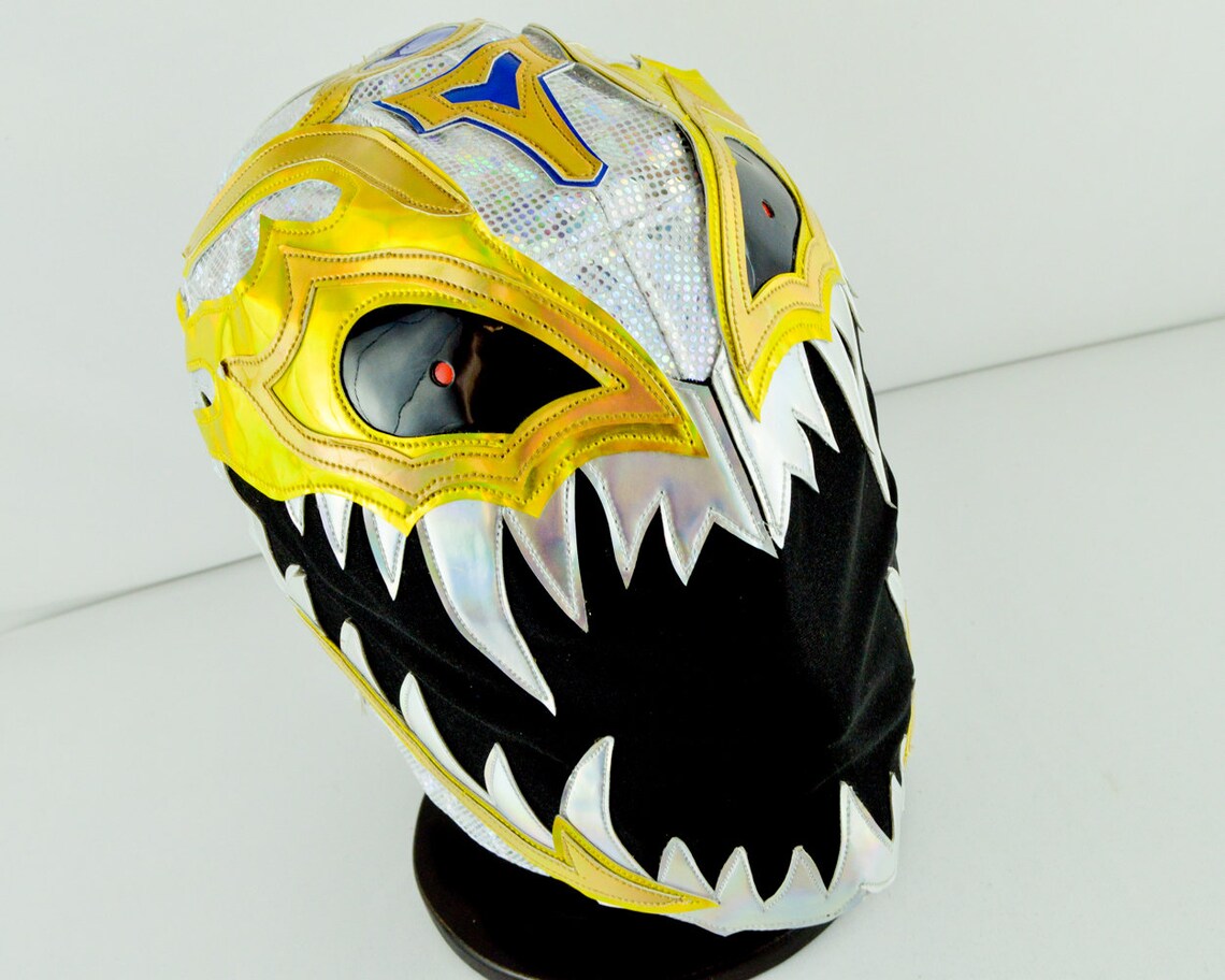 New Titan N2 Lycra Mexican Wrestling Mask Lucha Libre Luchador Etsy