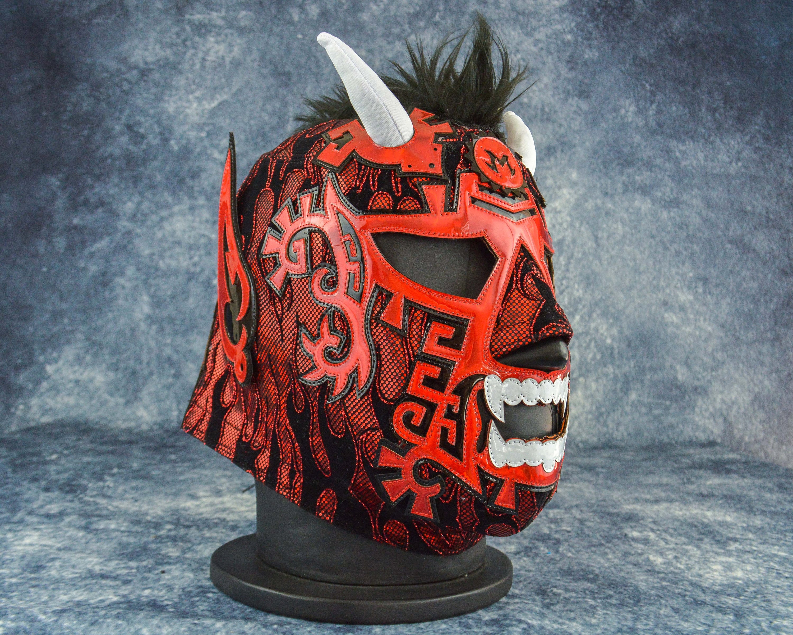 Mexican Wrestling Mask Mephisto AAA UNDERGROUND Mexico fight toy costume