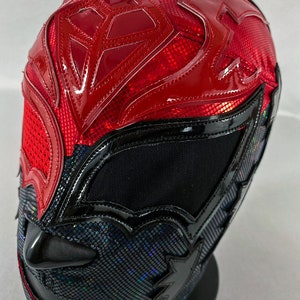 Authentic Mexican Lucha Libre Mask | Handmade Luchador Wrestling Mask | Pro Wrestling, Cosplay, Halloween Costume | Shadow