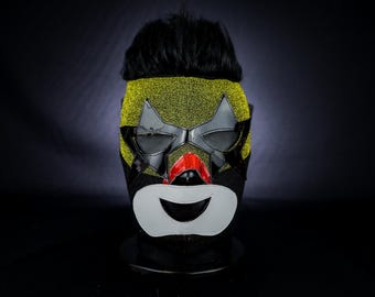 Handmade Lucha Libre Wrestling Mask | Clown Authentic Mexican Luchador, Cosplay