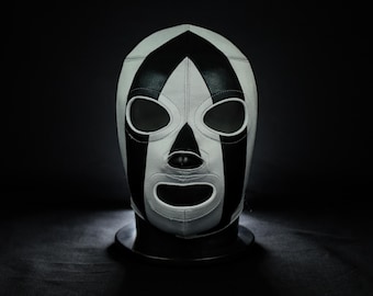 Authentic Mexican Lucha Libre Mask | Handmade Luchador Wrestling Mask | Pro Wrestling, Cosplay, Halloween Costume | Referee