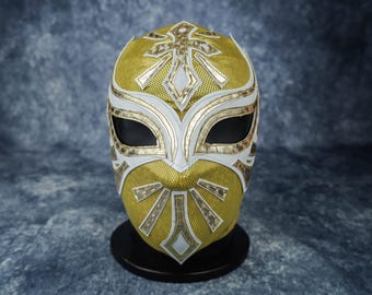Authentic Mexican Lucha Libre Mask | Handmade Luchador Wrestling Mask | Pro Wrestling, Cosplay, Halloween Costume | Warrior