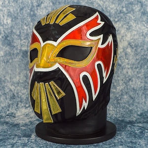 Authentic Mexican Lucha Libre Mask | Handmade Luchador Wrestling Mask | Pro Wrestling, Cosplay, Halloween Costume | Atlantean