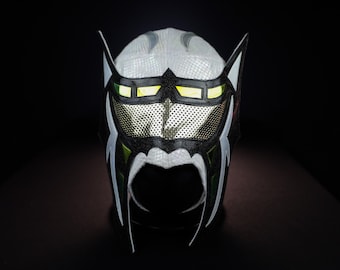 Authentic Mexican Lucha Libre Mask | Handmade Luchador Wrestling Mask | Pro Wrestling, Cosplay, Halloween Costume | Prosecutor