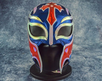 King Luchador Mask Lucha Libre Mexican Wrestling Mask For Adult Professional Mask Halloween Costume