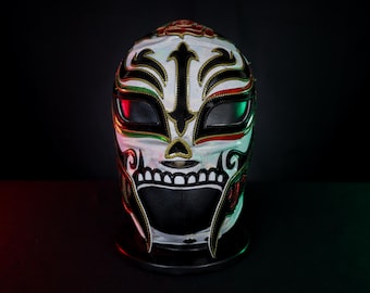 Authentic Mexican Lucha Libre Mask | Handmade Luchador Wrestling Costume, Cosplay King