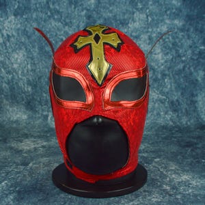Authentic Mexican Lucha Libre Mask | Handmade Luchador Wrestling Mask | Pro Wrestling, Cosplay, Halloween Costume | Speed