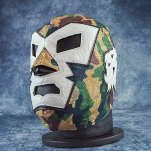 Authentic Mexican Lucha Libre Mask | Handmade Luchador Wrestling Mask | Pro Wrestling, Cosplay, Halloween Costume | Mexa